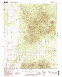 Download a high-resolution, GPS-compatible USGS topo map for Golden, NM (1990 edition)