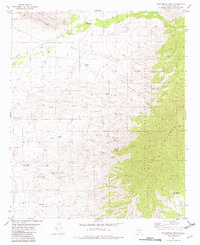 Download a high-resolution, GPS-compatible USGS topo map for Golondrina Draw, NM (1982 edition)