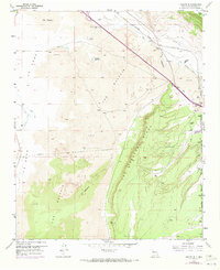 Download a high-resolution, GPS-compatible USGS topo map for Grants SE, NM (1973 edition)