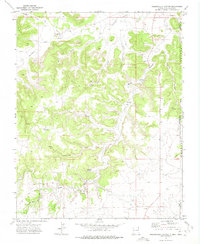Download a high-resolution, GPS-compatible USGS topo map for Greendailey Canyon, NM (1975 edition)