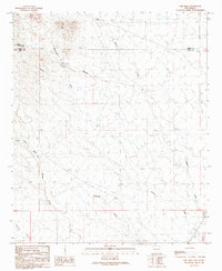 Download a high-resolution, GPS-compatible USGS topo map for Greg Hills, NM (1989 edition)