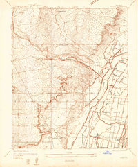 Download a high-resolution, GPS-compatible USGS topo map for Griegos, NM (1934 edition)