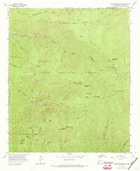 Download a high-resolution, GPS-compatible USGS topo map for Grouse Mountain, NM (1970 edition)