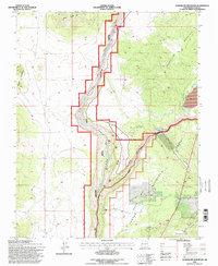 Download a high-resolution, GPS-compatible USGS topo map for Guadalupe Mountain, NM (1998 edition)