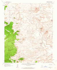 Download a high-resolution, GPS-compatible USGS topo map for Guadalupe, NM (1964 edition)