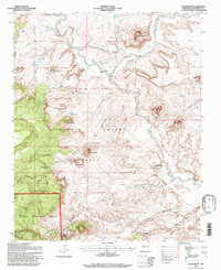 Download a high-resolution, GPS-compatible USGS topo map for Guadalupe, NM (1997 edition)