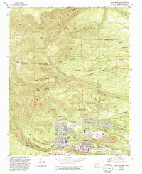 Download a high-resolution, GPS-compatible USGS topo map for Guaje Mountain, NM (1993 edition)