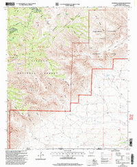 preview thumbnail of historical topo map of Eddy County, NM in 2001
