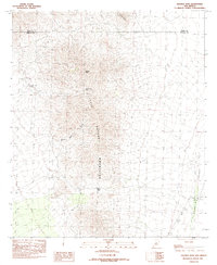 Download a high-resolution, GPS-compatible USGS topo map for Hachita Peak, NM (1982 edition)