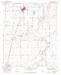 Download a high-resolution, GPS-compatible USGS topo map for Hagerman, NM (1978 edition)