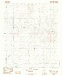Download a high-resolution, GPS-compatible USGS topo map for Hammond Ranch, NM (1985 edition)
