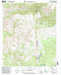 Download a high-resolution, GPS-compatible USGS topo map for Harden Cienega, NM (2000 edition)