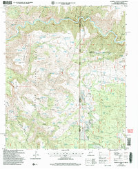 Download a high-resolution, GPS-compatible USGS topo map for Harden Cienega, NM (2006 edition)
