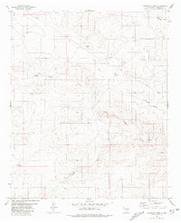 Download a high-resolution, GPS-compatible USGS topo map for Hasperos Camp, NM (1981 edition)