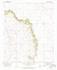 Download a high-resolution, GPS-compatible USGS topo map for Hassell, NM (1971 edition)