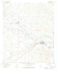 Download a high-resolution, GPS-compatible USGS topo map for Hatch, NM (1975 edition)