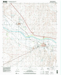 Download a high-resolution, GPS-compatible USGS topo map for Hatch, NM (2002 edition)