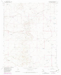 Download a high-resolution, GPS-compatible USGS topo map for Haystack Butte, NM (1982 edition)