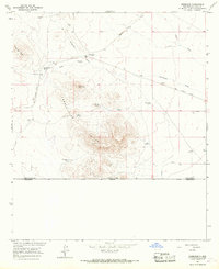 preview thumbnail of historical topo map of Luna County, NM in 1964