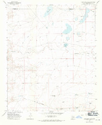 Download a high-resolution, GPS-compatible USGS topo map for Hernandez Lake, NM (1971 edition)
