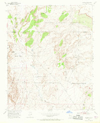 Download a high-resolution, GPS-compatible USGS topo map for Herrera, NM (1968 edition)