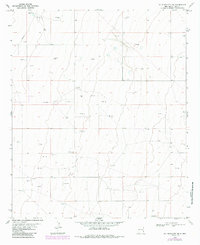 Download a high-resolution, GPS-compatible USGS topo map for Hillburn City SW, NM (1985 edition)
