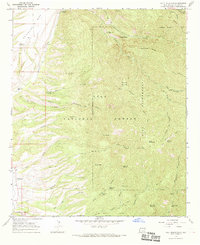 Download a high-resolution, GPS-compatible USGS topo map for Holt Mountain, NM (1969 edition)