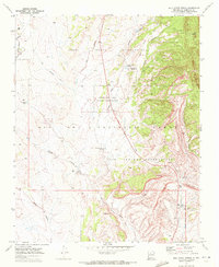 Download a high-resolution, GPS-compatible USGS topo map for Holy Ghost Spring, NM (1972 edition)