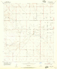 preview thumbnail of historical topo map of Eddy County, NM in 1955