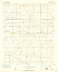 preview thumbnail of historical topo map of Eddy County, NM in 1956