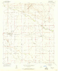 Download a high-resolution, GPS-compatible USGS topo map for Hope, NM (1957 edition)