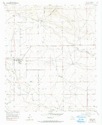 Download a high-resolution, GPS-compatible USGS topo map for Hope, NM (1990 edition)