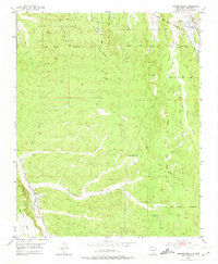 Download a high-resolution, GPS-compatible USGS topo map for Horcado Ranch, NM (1974 edition)