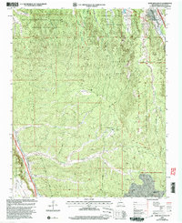Download a high-resolution, GPS-compatible USGS topo map for Horcado Ranch, NM (2003 edition)