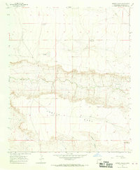 Download a high-resolution, GPS-compatible USGS topo map for Horney Ranch, NM (1969 edition)