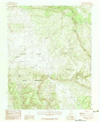 Download a high-resolution, GPS-compatible USGS topo map for Horse Lake, NM (1983 edition)