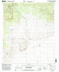 Download a high-resolution, GPS-compatible USGS topo map for Horse Mountain West, NM (2002 edition)