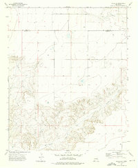 Download a high-resolution, GPS-compatible USGS topo map for House SE, NM (1976 edition)