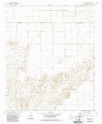 Download a high-resolution, GPS-compatible USGS topo map for House SE, NM (1987 edition)