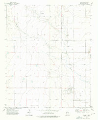 Download a high-resolution, GPS-compatible USGS topo map for House, NM (1975 edition)