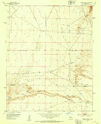 Download a high-resolution, GPS-compatible USGS topo map for Hubbell Spring, NM (1953 edition)