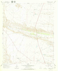 Download a high-resolution, GPS-compatible USGS topo map for Huerfano Hill, NM (1979 edition)