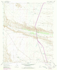 Download a high-resolution, GPS-compatible USGS topo map for Huerfano Hill, NM (1981 edition)