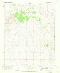 Download a high-resolution, GPS-compatible USGS topo map for Huerfano Trading Post SW, NM (1969 edition)