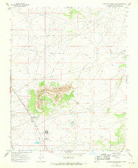 Download a high-resolution, GPS-compatible USGS topo map for Huerfano Trading Post, NM (1969 edition)