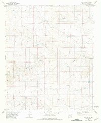 Download a high-resolution, GPS-compatible USGS topo map for Huff Hill, NM (1981 edition)