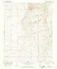 Download a high-resolution, GPS-compatible USGS topo map for Hugh Lake, NM (1970 edition)