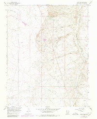 Download a high-resolution, GPS-compatible USGS topo map for Hugh Lake, NM (1980 edition)