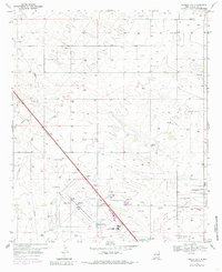 Download a high-resolution, GPS-compatible USGS topo map for Humble City, NM (1985 edition)