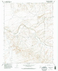 Download a high-resolution, GPS-compatible USGS topo map for Hunter Wash, NM (1995 edition)